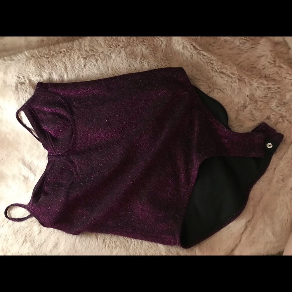 Purple bodysuit
